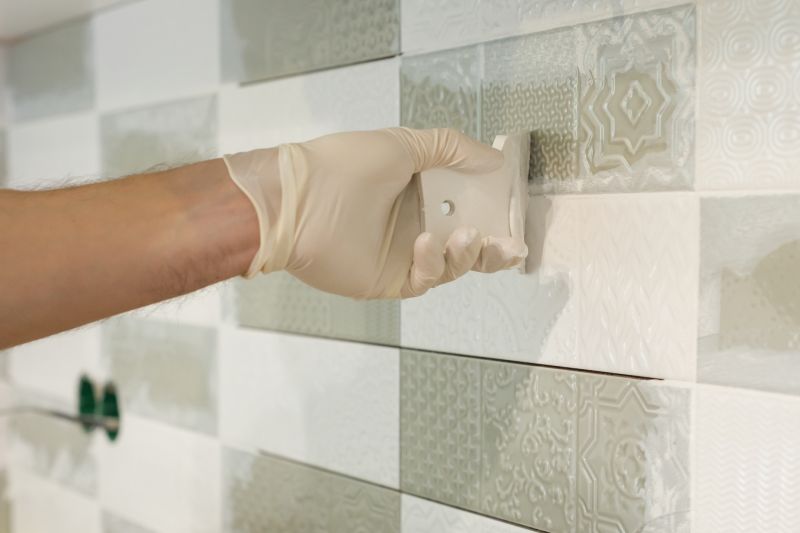 Wall Grout Repair